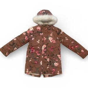 The Children’s Place Floral Twill Parka
